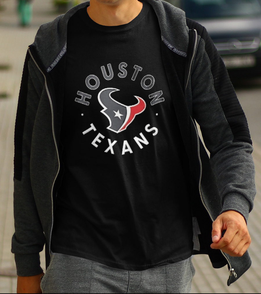 Houston Texans Bull Logo NFL Team Fan Merchandise T-Shirt