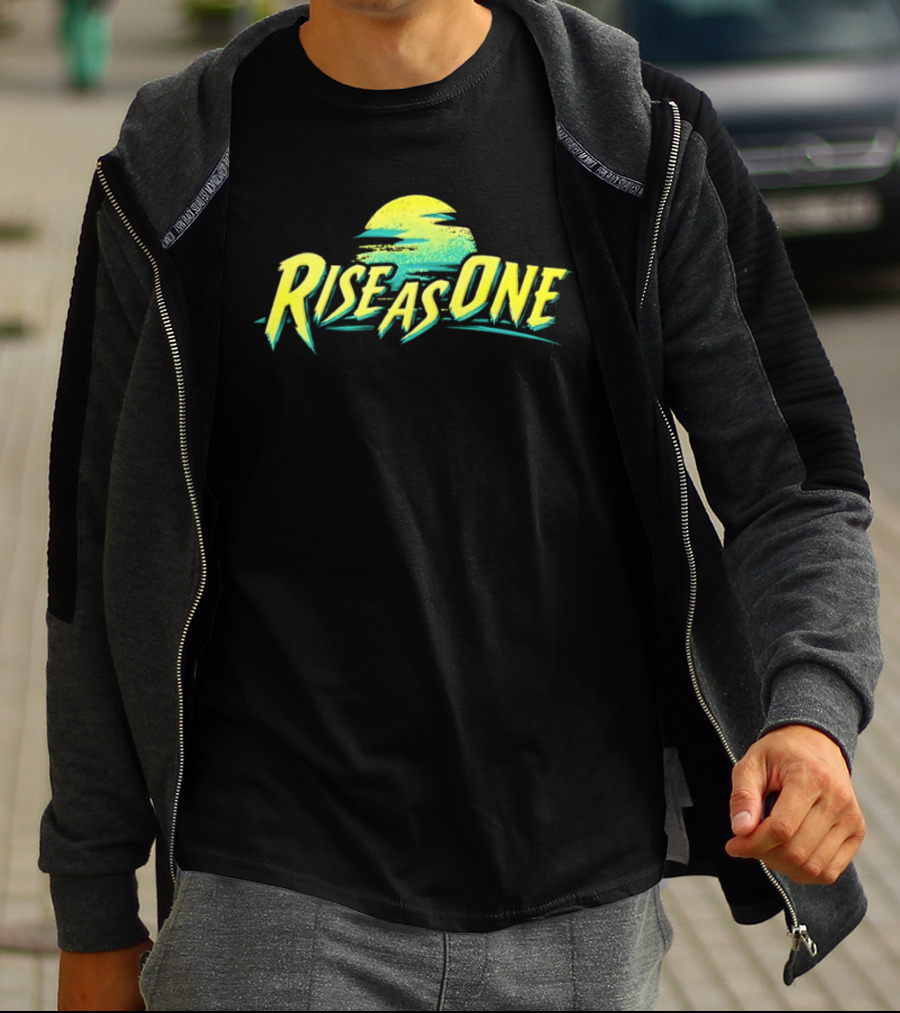 Nicholas Daley Carhartt WIP Rise As One Sun Wave Yellow Neon T-Shirt