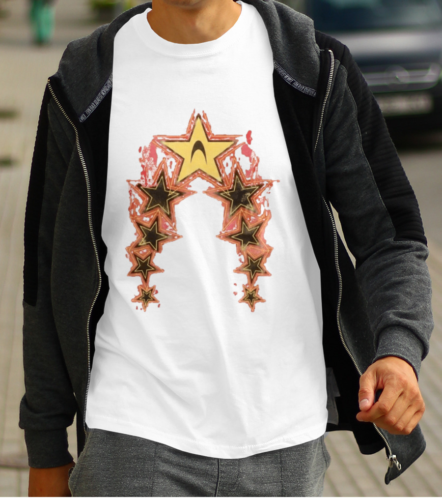 BTS Jin Chicago All Star Starfleet Emblem Arch T-Shirt