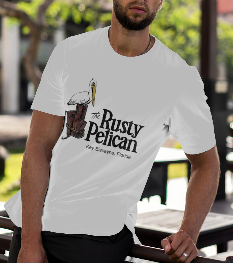 The Rusty Pelican Key Biscayne Florida Cody John T-Shirt
