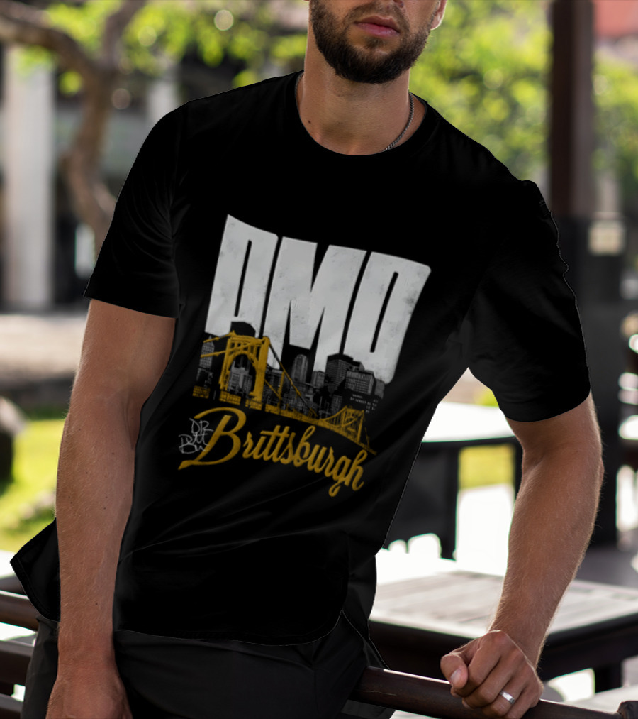 DMO Britt Baker Brittsburgh City Skyline Bridge T-Shirt