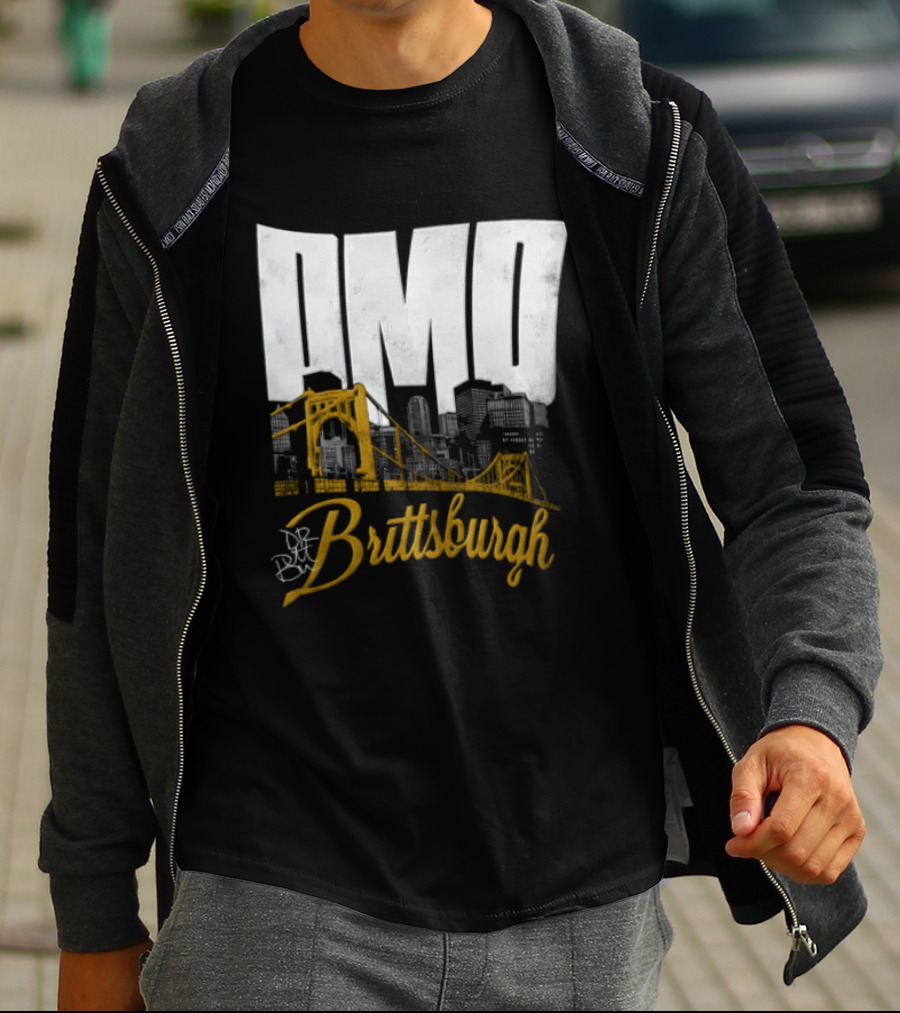 DMO Britt Baker Brittsburgh City Skyline Bridge T-Shirt