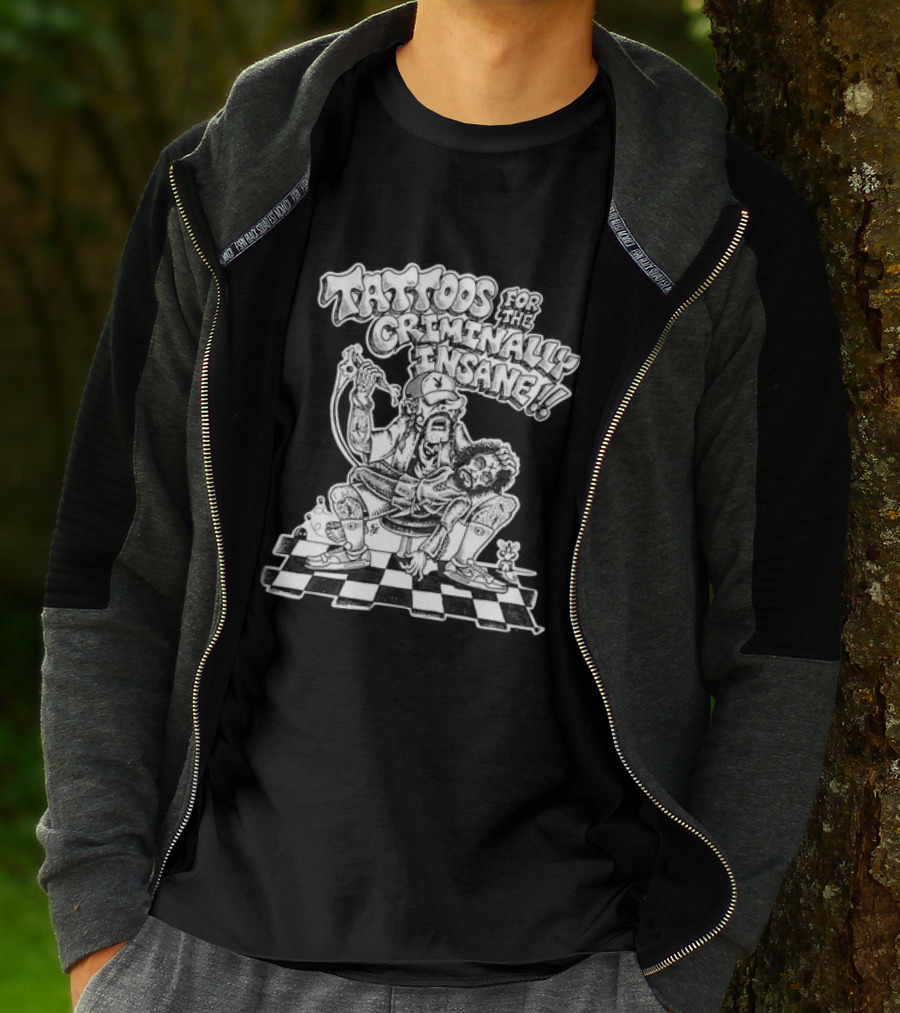 Criminal Tattoos For The Criminally Insane Cowabunga Pizza Dudes T-Shirt