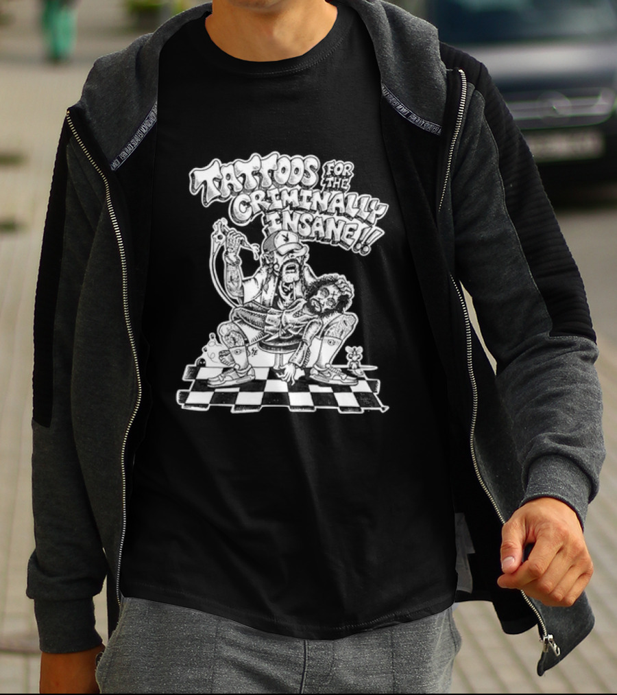 Criminal Tattoos For The Criminally Insane Cowabunga Pizza Dudes T-Shirt