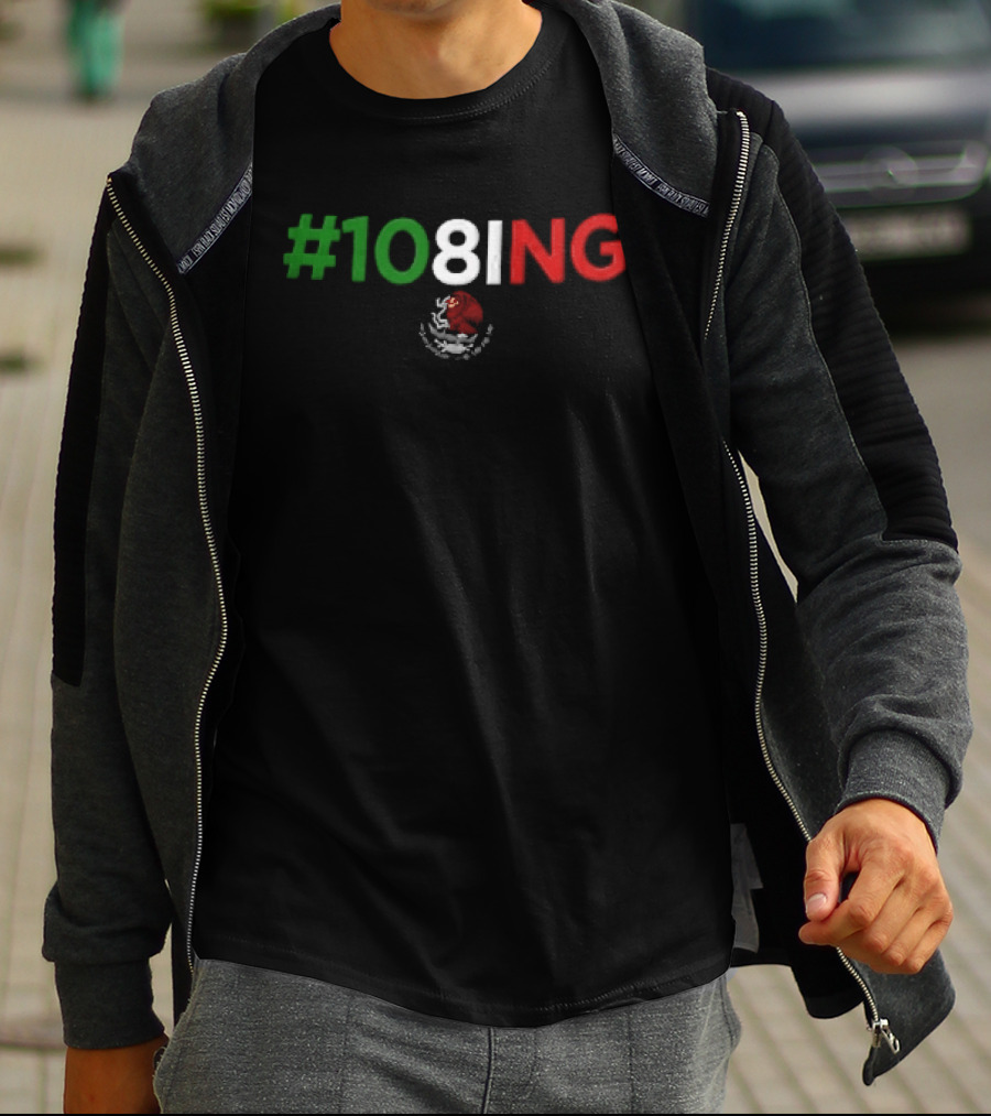 #108ING Mexico Flag T-Shirt