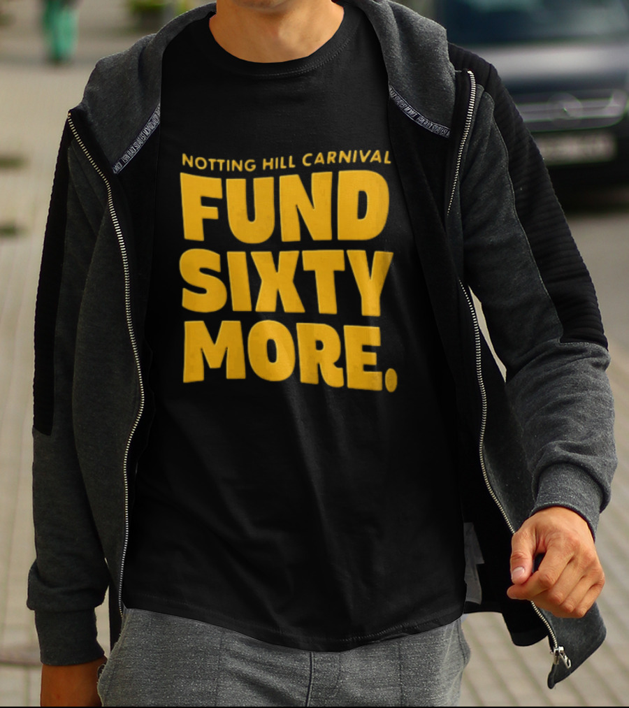 Notting Hill Carnival Fund Sixty More Celebration T-Shirt