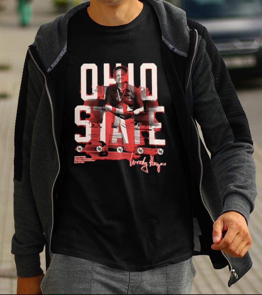 Ohio State Buckeyes Woody Hayes Coach T-Shirt