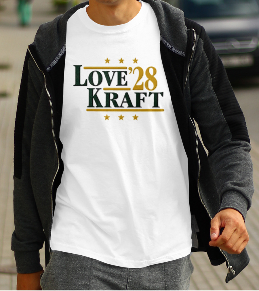 Love '28 Kraft Green Bay Packers T-Shirt