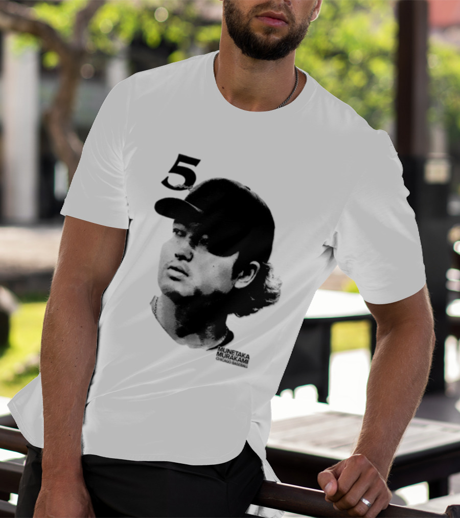 Munetaka Murakami Chicago Baseball Lineage Series 5 T-Shirt