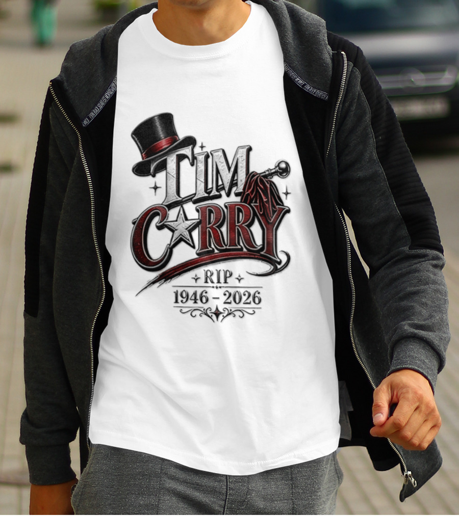 Tim Curry RIP 1946 2026 Top Hat And Cape T-Shirt