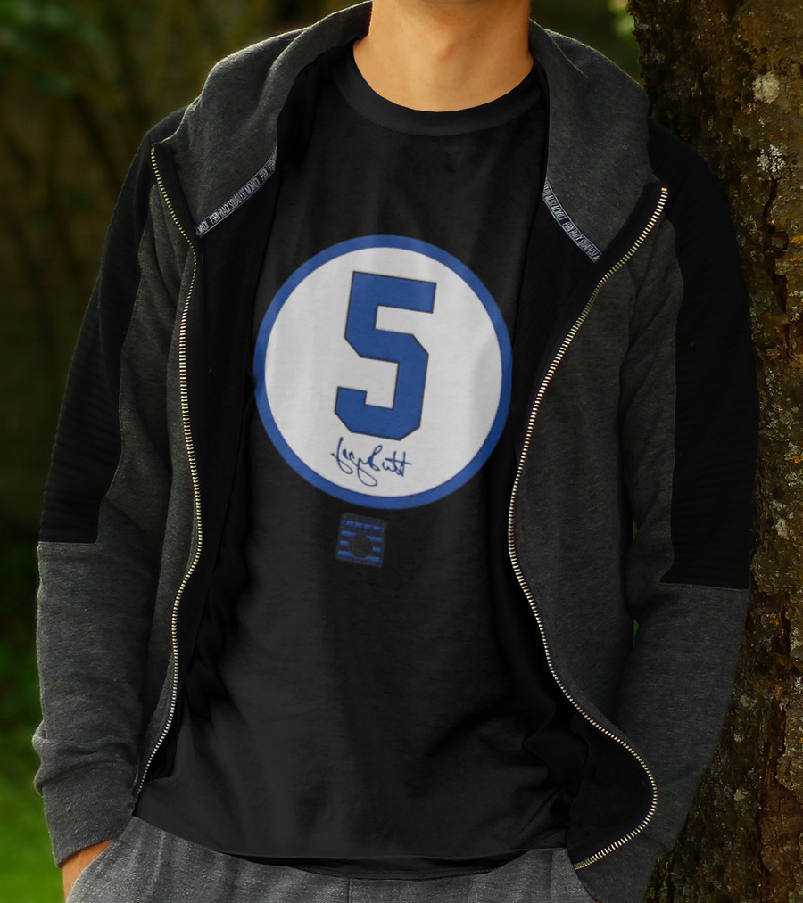 George Brett Number 5 Kansas City Royals MLB Signature Edition T-Shirt