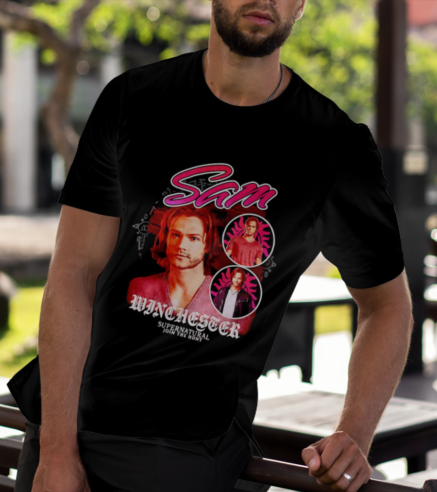Sam Winchester Supernatural Join The Hunt T-Shirt
