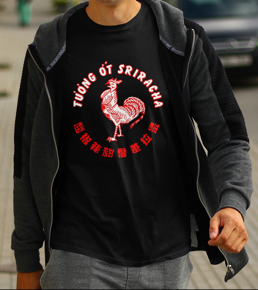 The Accountant Ben Affleck Tuong Ot Sriracha Rooster T-Shirt