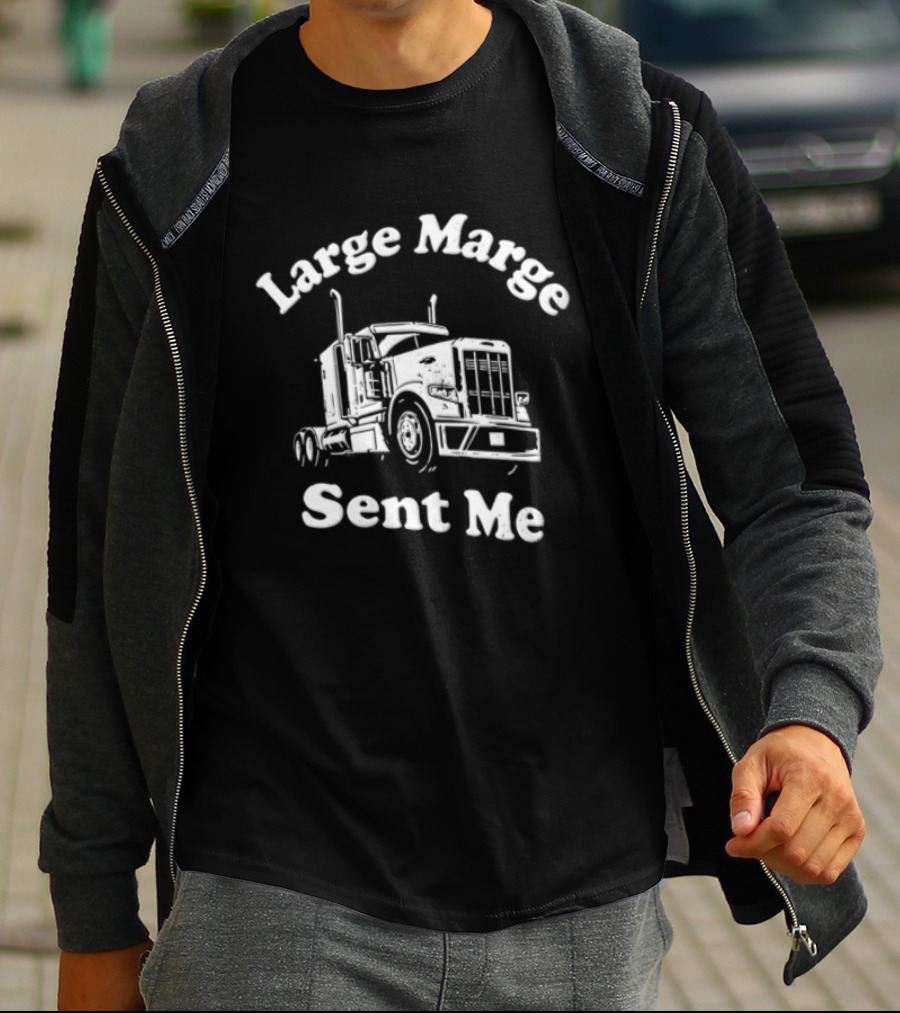 Large Marge Sent Me Truck Vintage Pee Wee's Big Adventure Retro 80s Movie T-Shirt