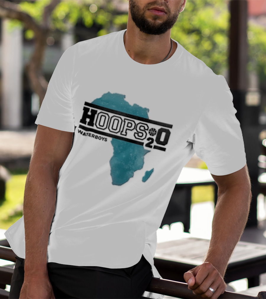 Waterboys Hoops H2o Distressed Africa Continent Map T-Shirt