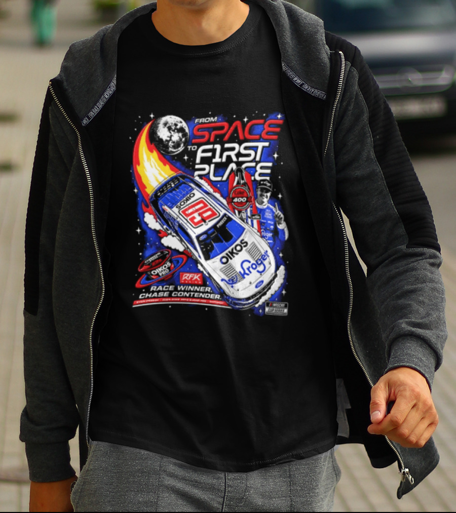 Ryan Preece Space To First Kroger RFK Racing 09 T-Shirt