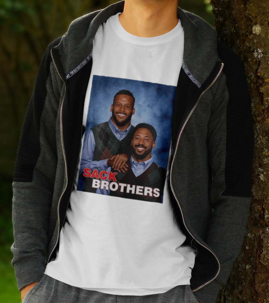 Aaron Donald Myles Garrett Sack Brothers Step Brothers T-Shirt