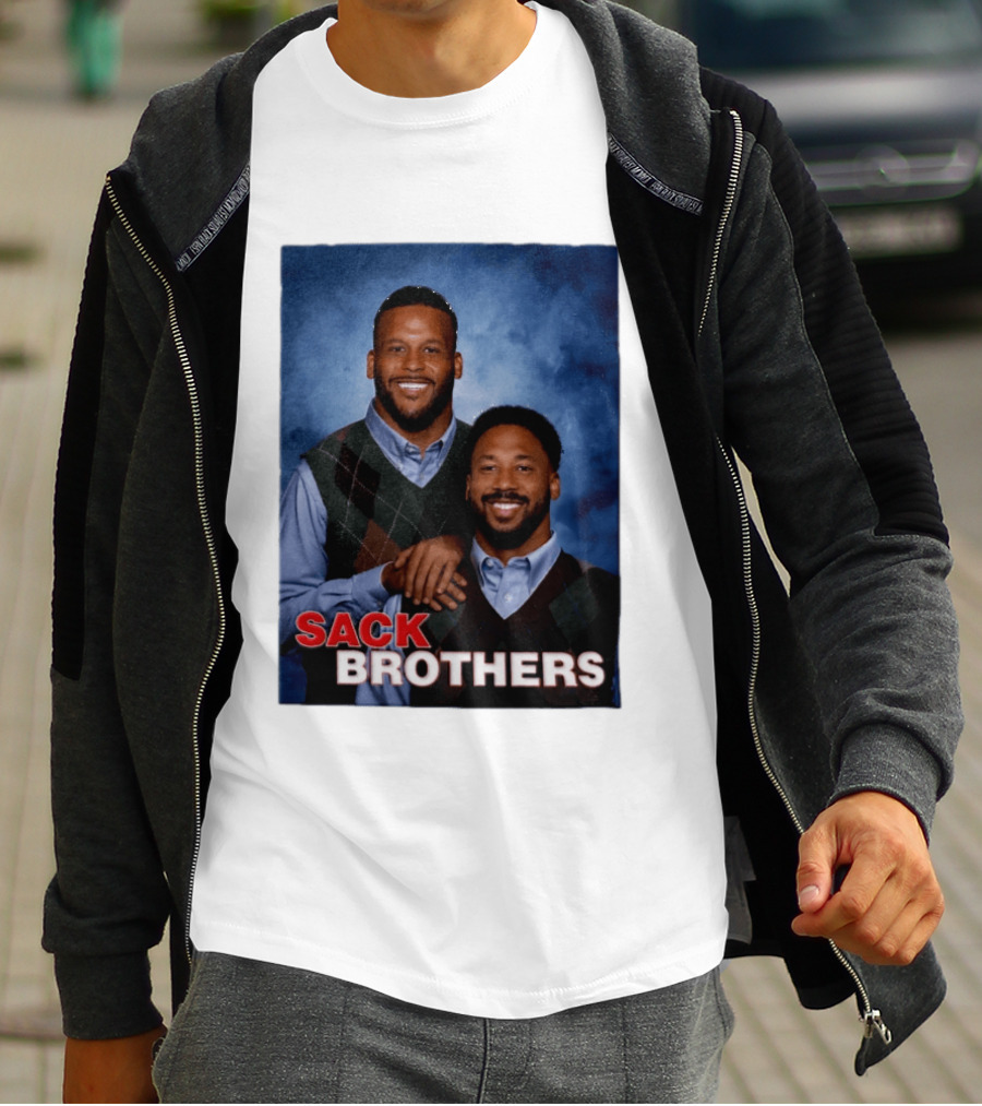 Aaron Donald Myles Garrett Sack Brothers Step Brothers T-Shirt