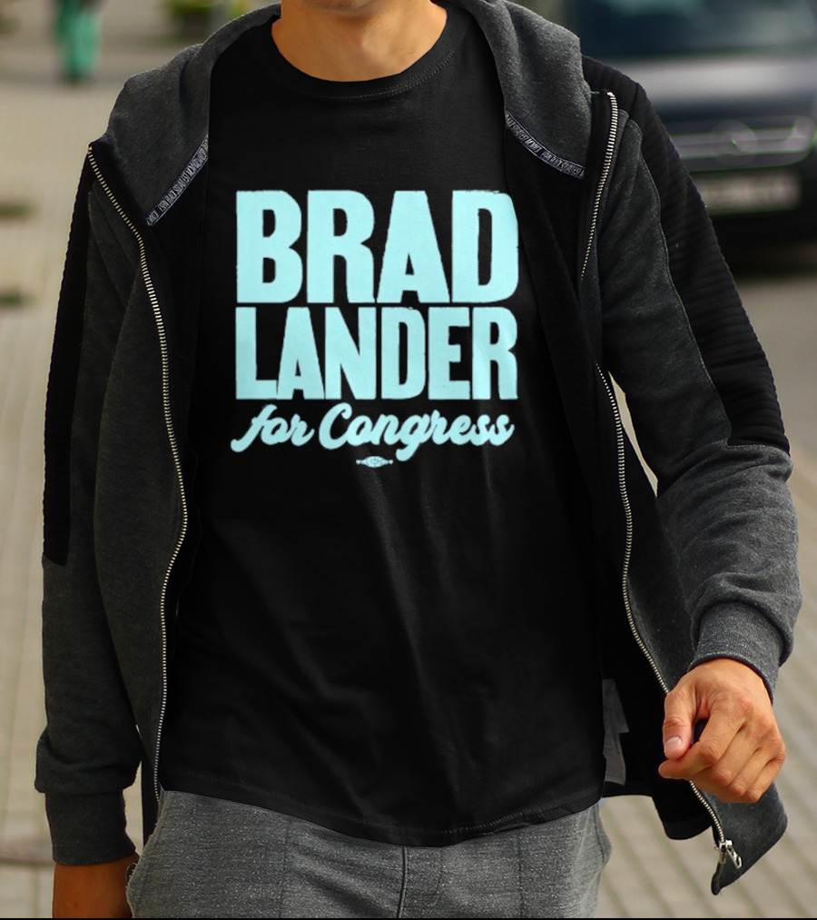 Brad Lander For Congress Campaign Support T-Shirt