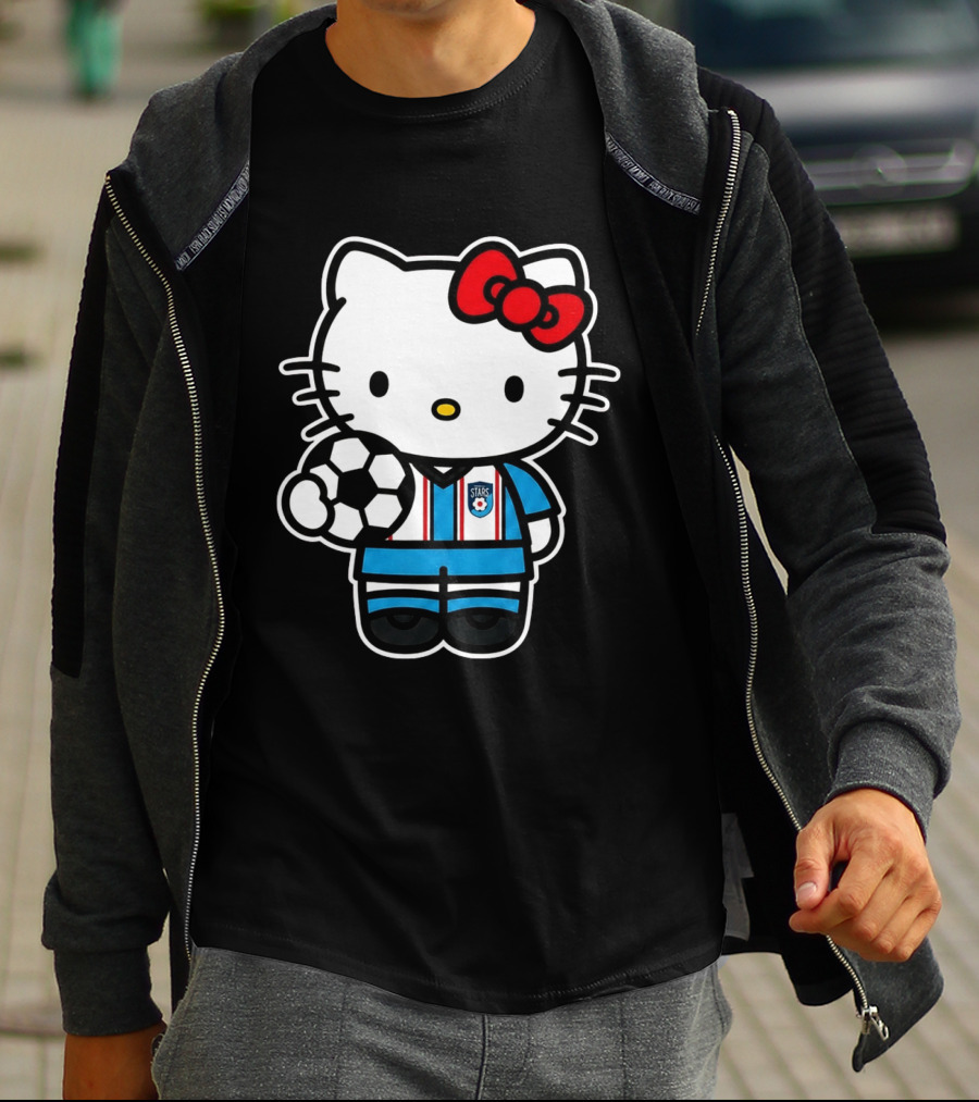 Hello Kitty Chicago Soccer Stars Team Collaboration T-Shirt