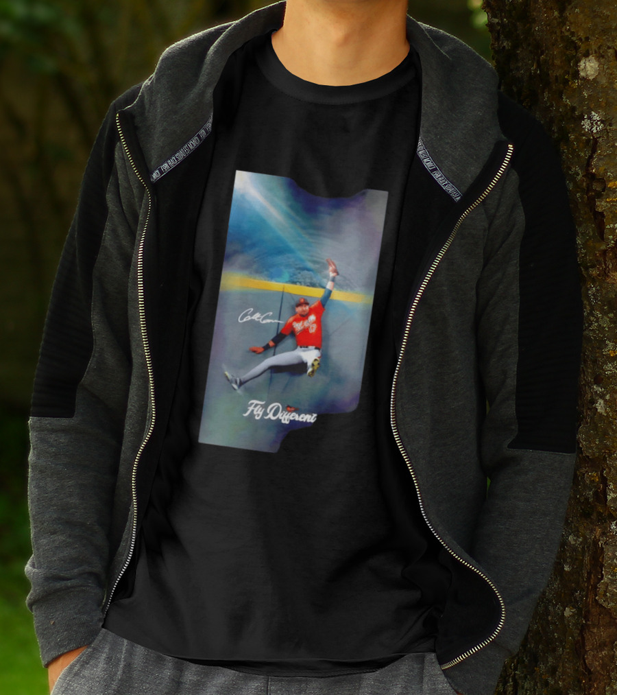 Colton Cowser Fly Different Baltimore Baseball Air Cowser T-Shirt