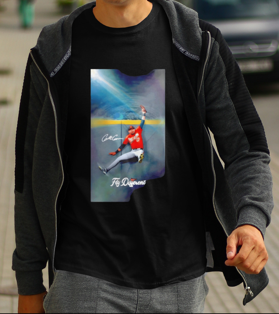 Colton Cowser Fly Different Baltimore Baseball Air Cowser T-Shirt
