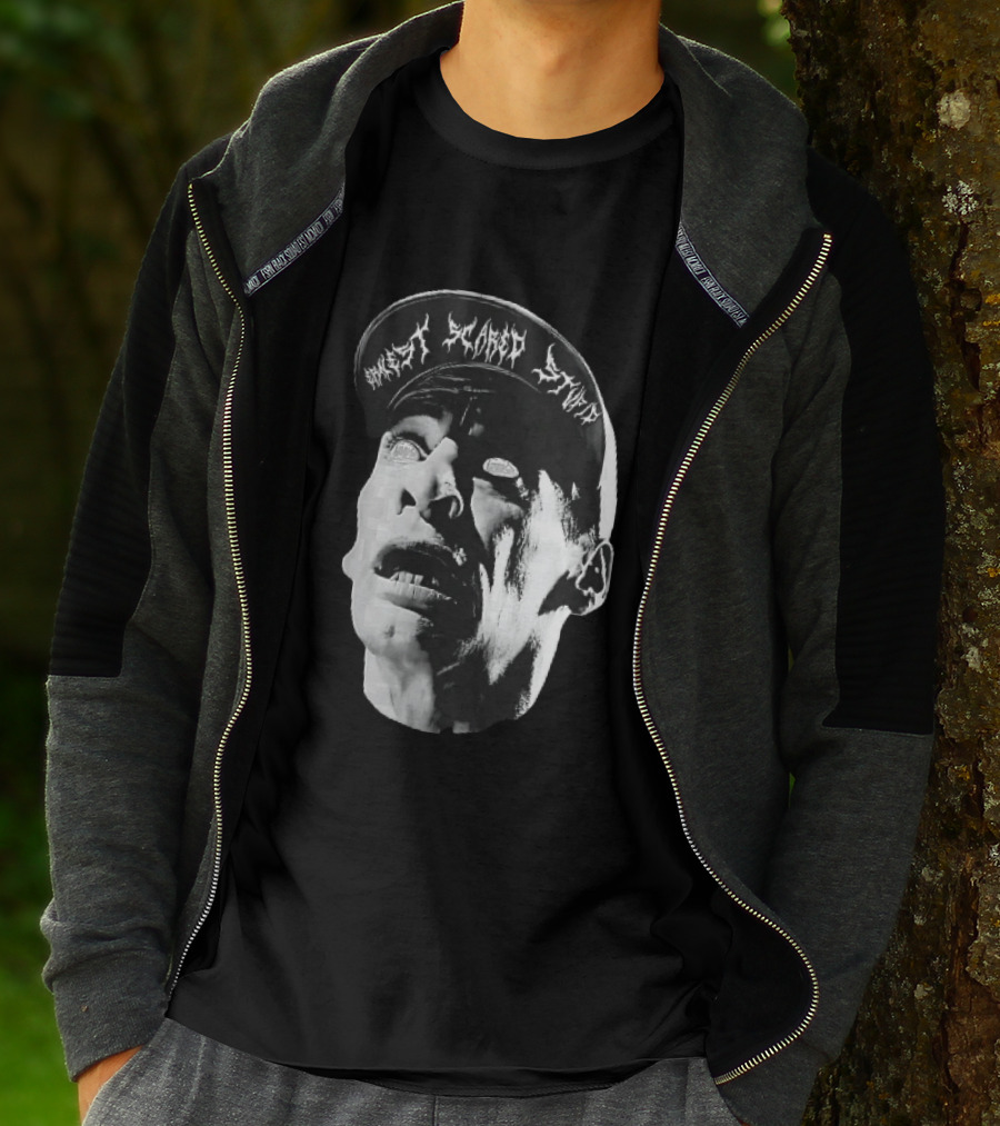 Ernest Scared Stupid Horror Movie Face T-Shirt