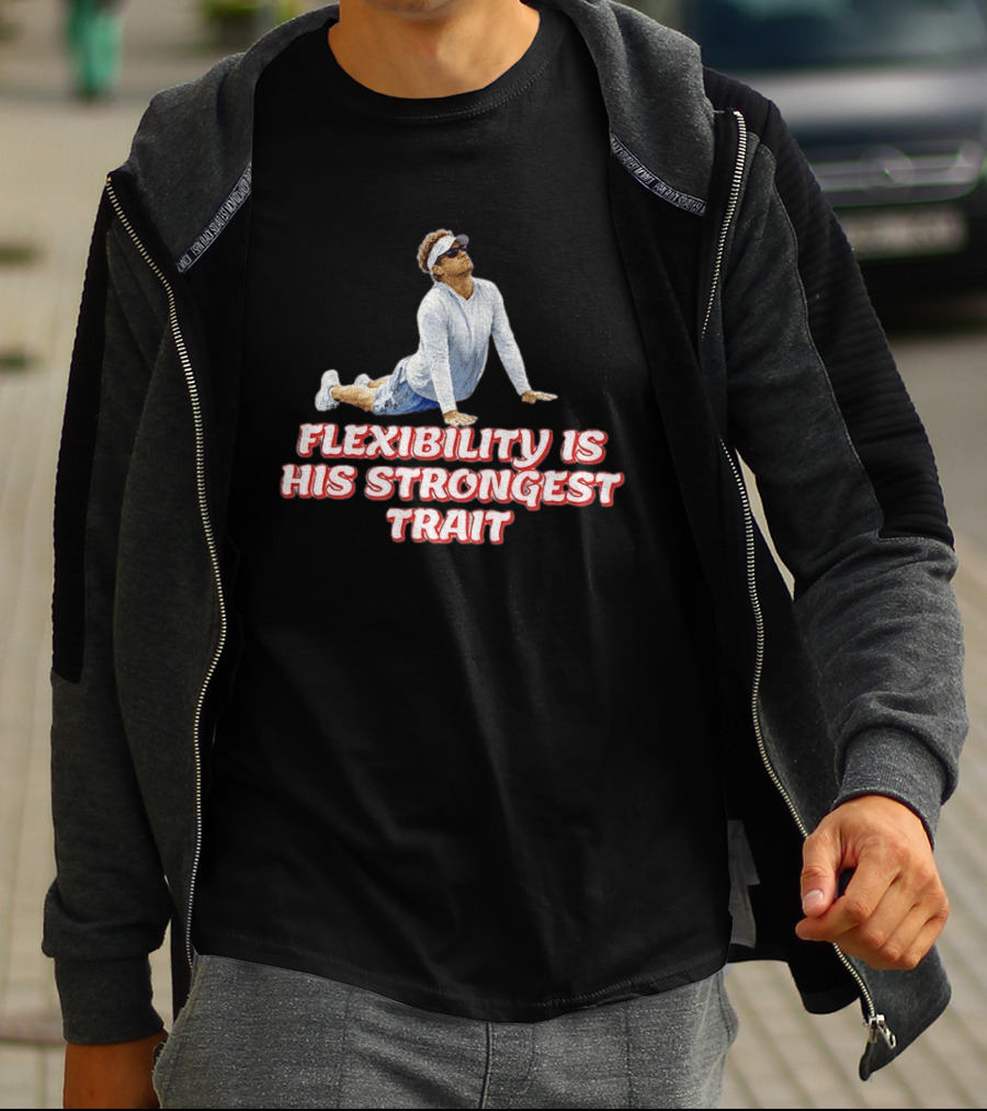 Flexibility Is His Strongest Trait Kiffin Button T-Shirt
