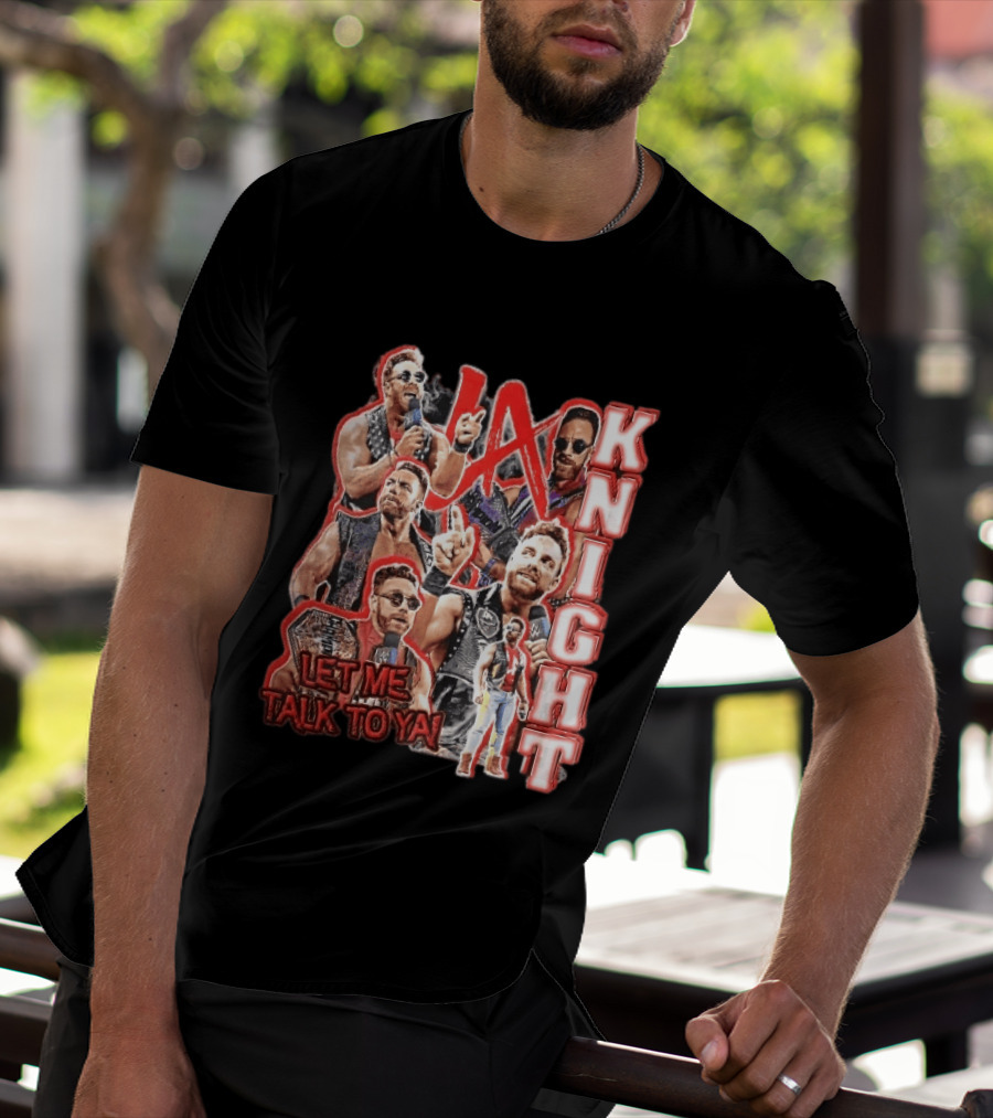 LA Knight Let Me Talk To Ya WWE Superstar T-Shirt