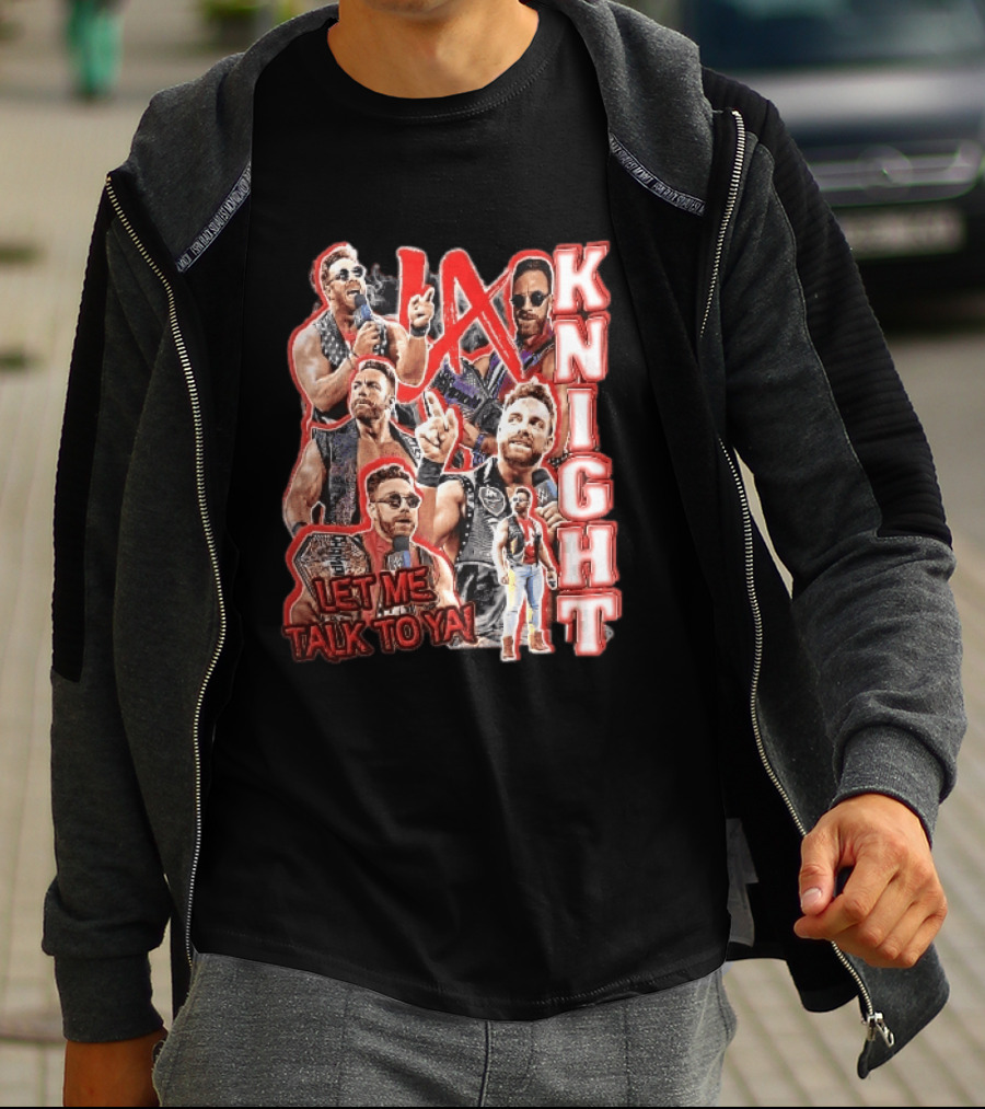 LA Knight Let Me Talk To Ya WWE Superstar T-Shirt