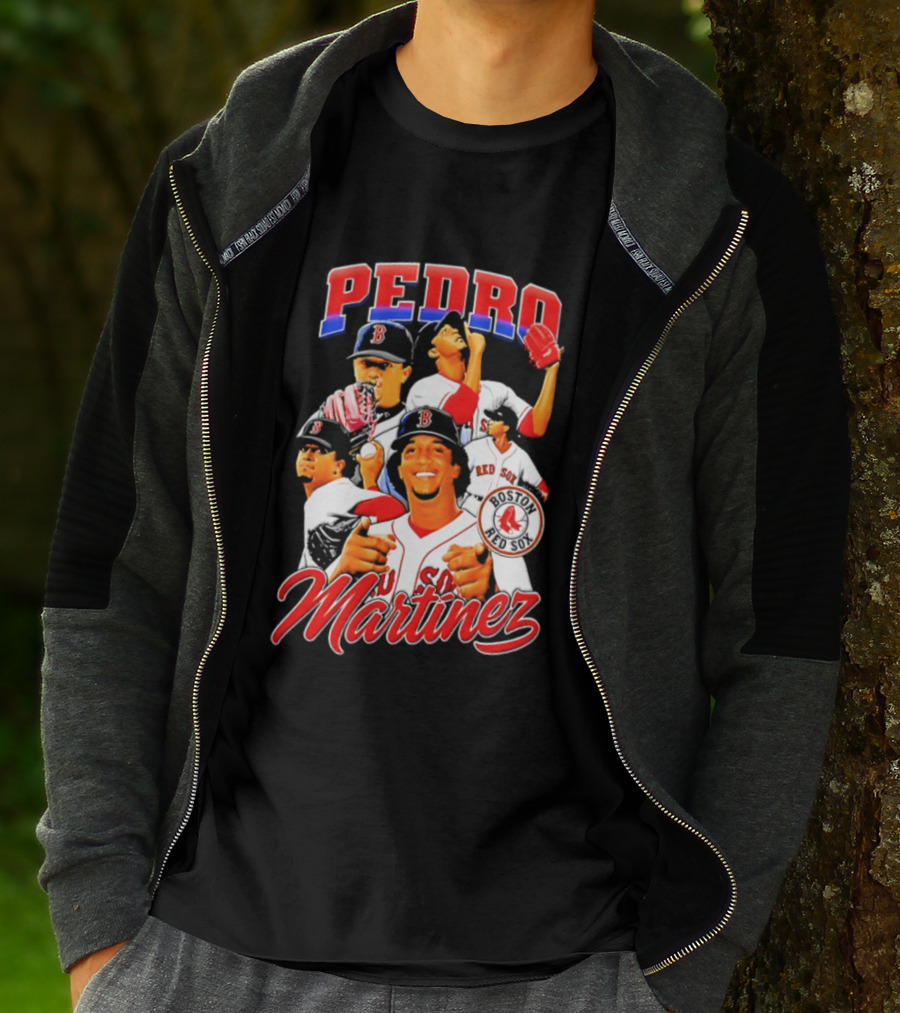 Pedro Martinez Boston Red Sox MLB Legends 2026 T-Shirt