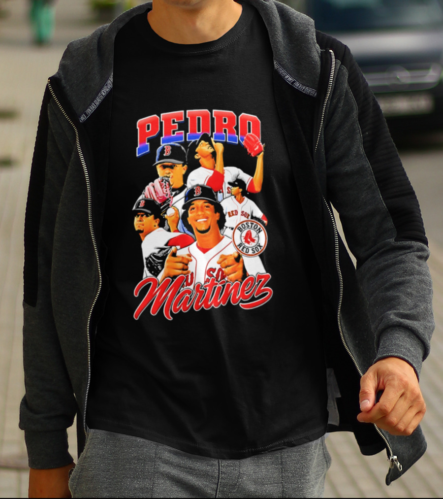 Pedro Martinez Boston Red Sox MLB Legends 2026 T-Shirt