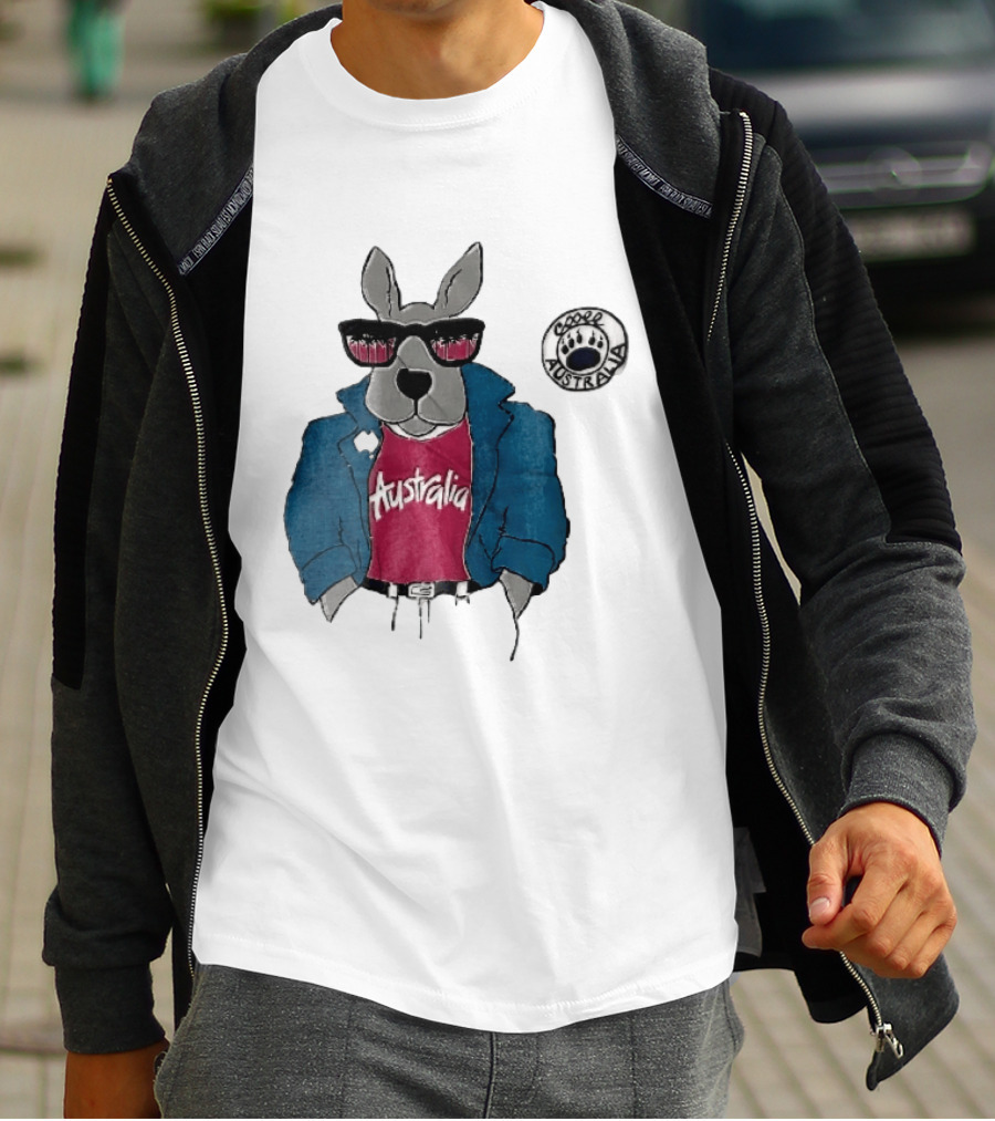Australia Kangaroo Cool Coogee T-Shirt