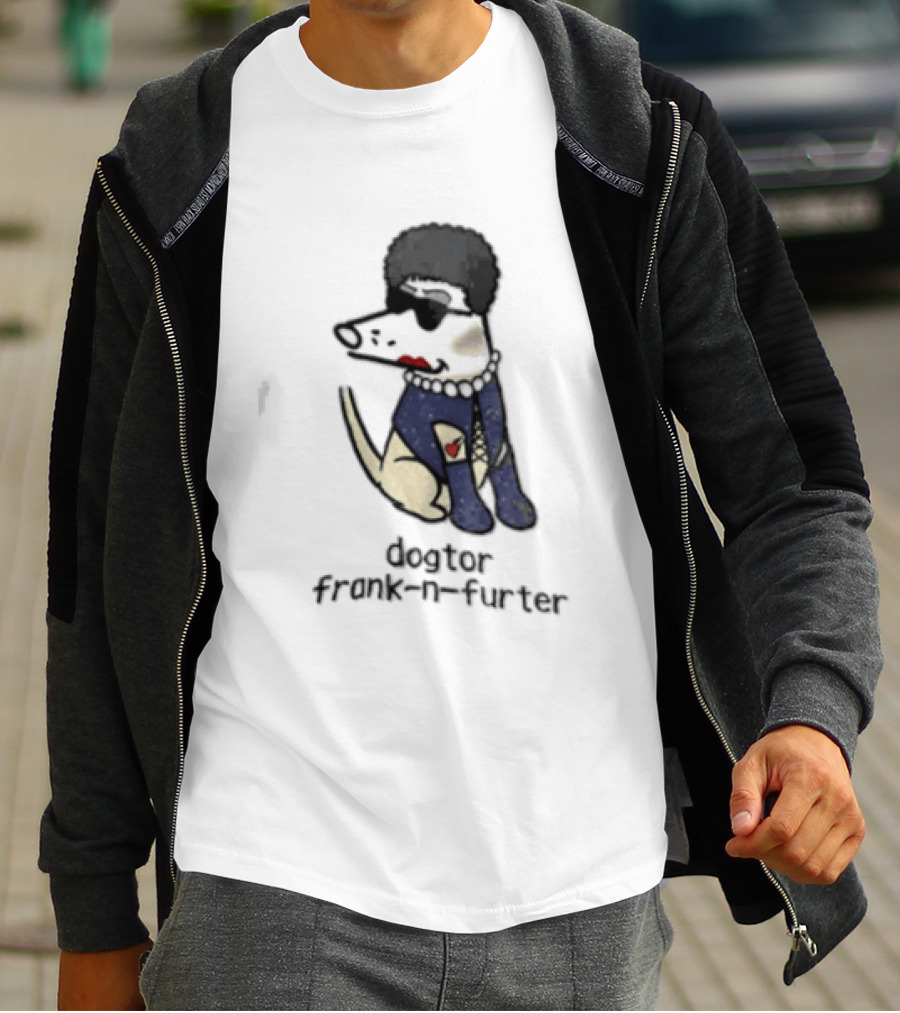 Dogtor Frank N Furter Funny Dog T-Shirt