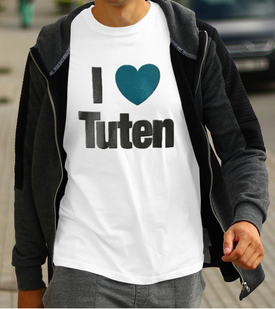 I Love Tuten Heart T-Shirt