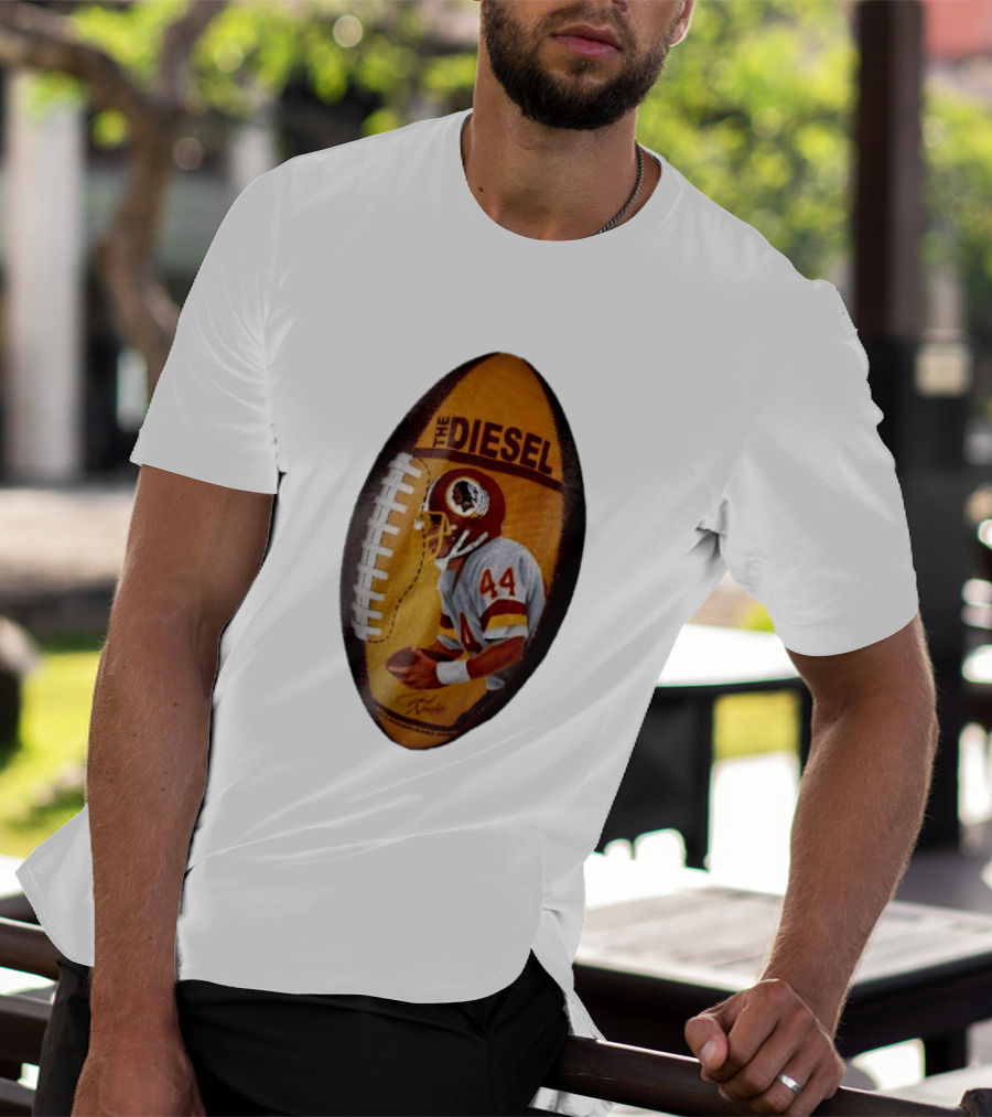 The Diesel Washington Redskins Football Vintage Memorabilia Image T-Shirt