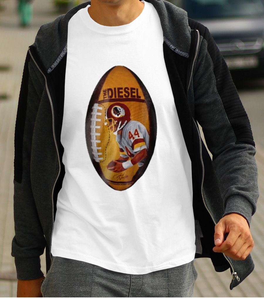 The Diesel Washington Redskins Football Vintage Memorabilia Image T-Shirt