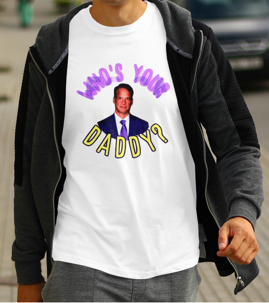 Lane Kiffin Who's Your Daddy LSU Coach Football Humor T-Shirt
