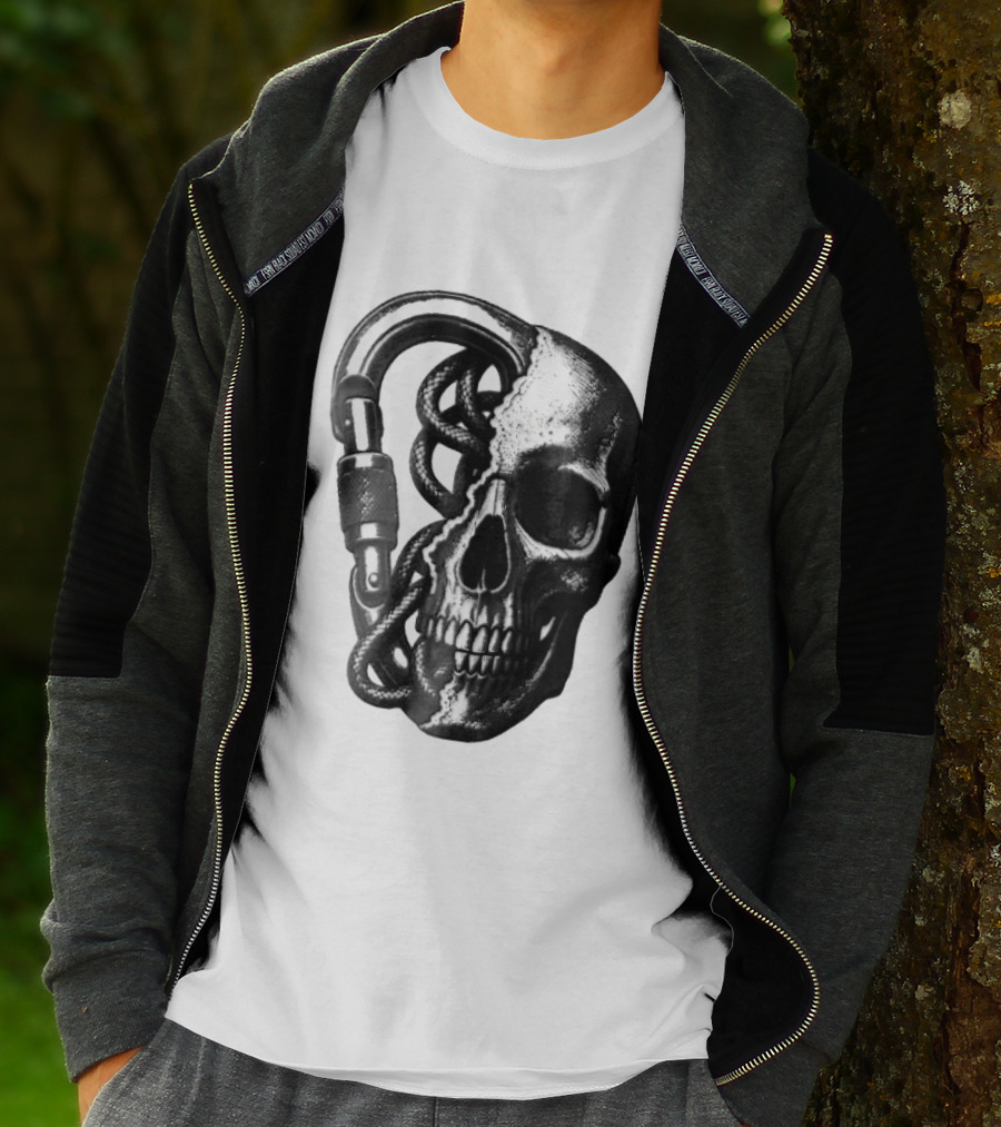 Skull Carabiner Snake T-Shirt