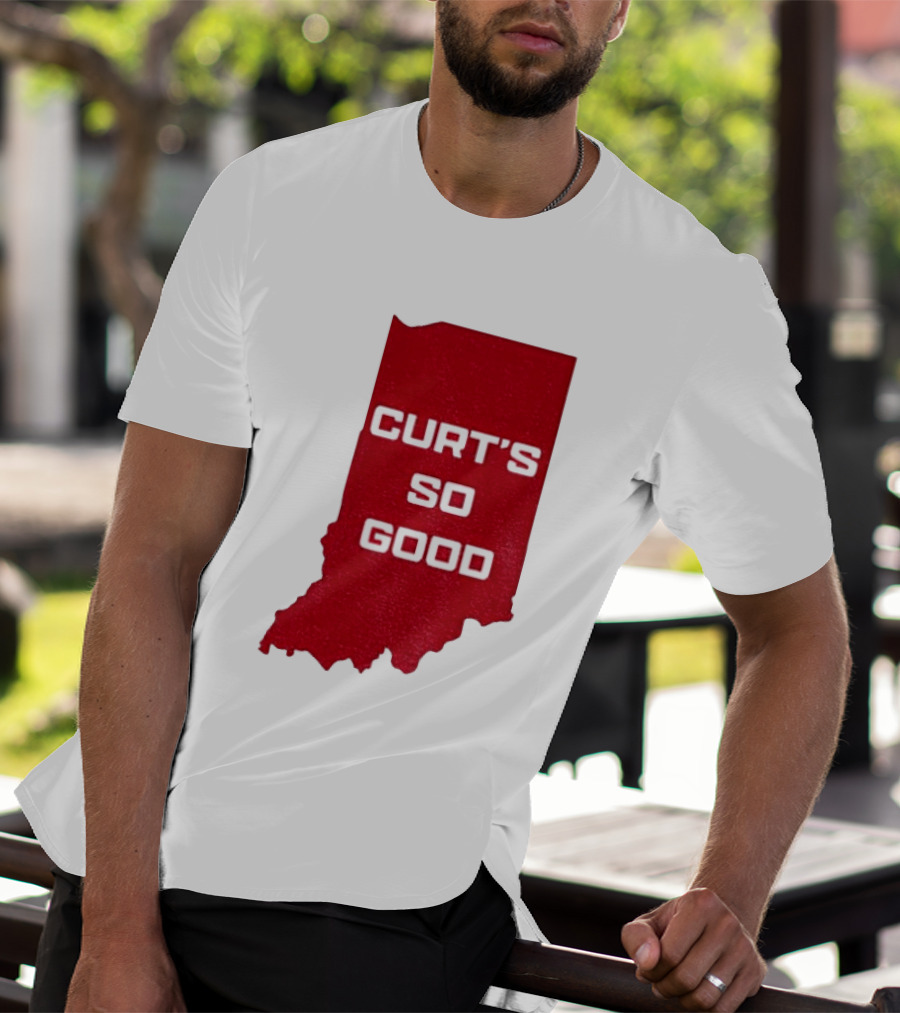 Indiana Hoosier Football Curt's So Good T-Shirt