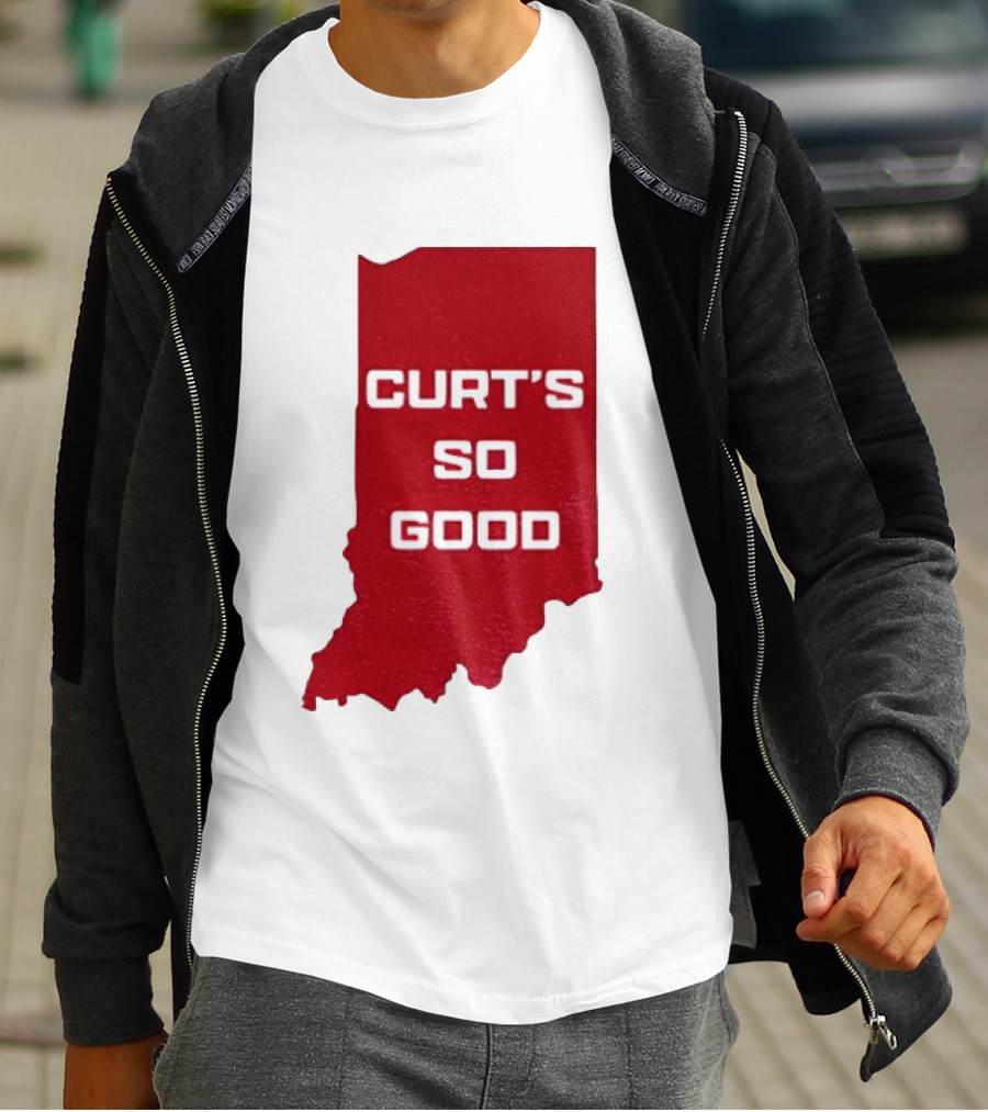 Indiana Hoosier Football Curt's So Good T-Shirt
