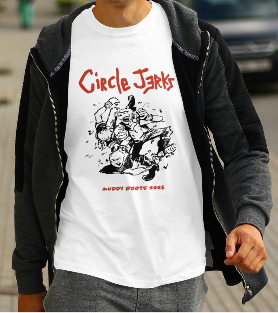 Circle Jerks Muddy Roots 2026 September Festival Exclusive T-Shirt