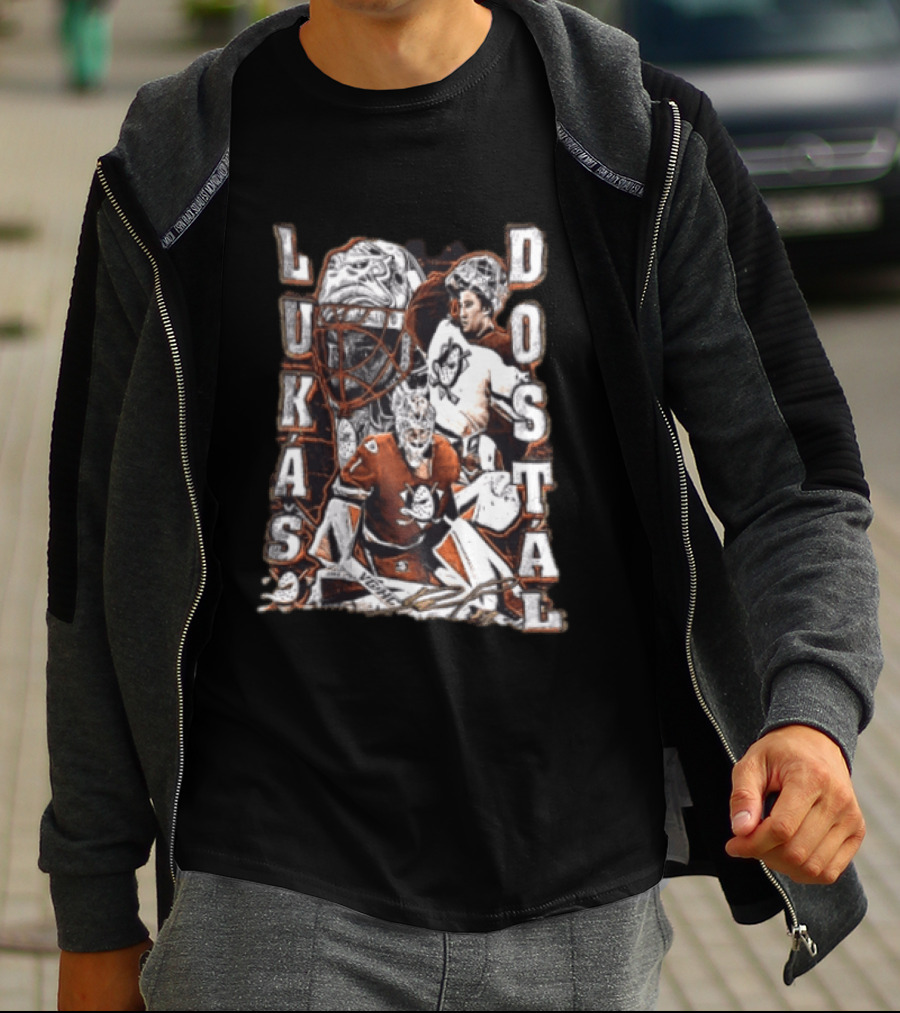 Lukas Dostal Ice Hockey Goalie Champion T-Shirt