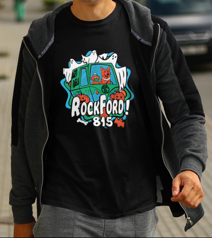 Rockford Art Detective Snack Break 815 T-Shirt