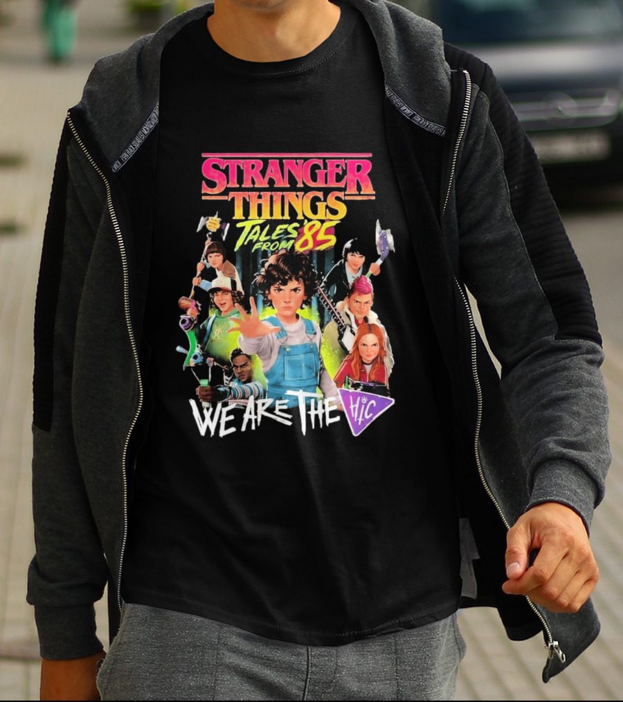 Stranger Things Tales From 85 We Are The Hellfire Club Characters And Adventure T-Shirt