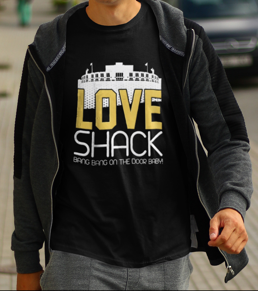 Jordan Love Lambeau Field Love Shack Quarterback Bang Bang T-Shirt