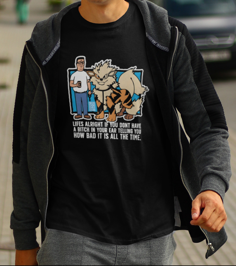 Lifes Alright With You And Loyal Companion Telling You How Good It Is All The Time T-Shirt
