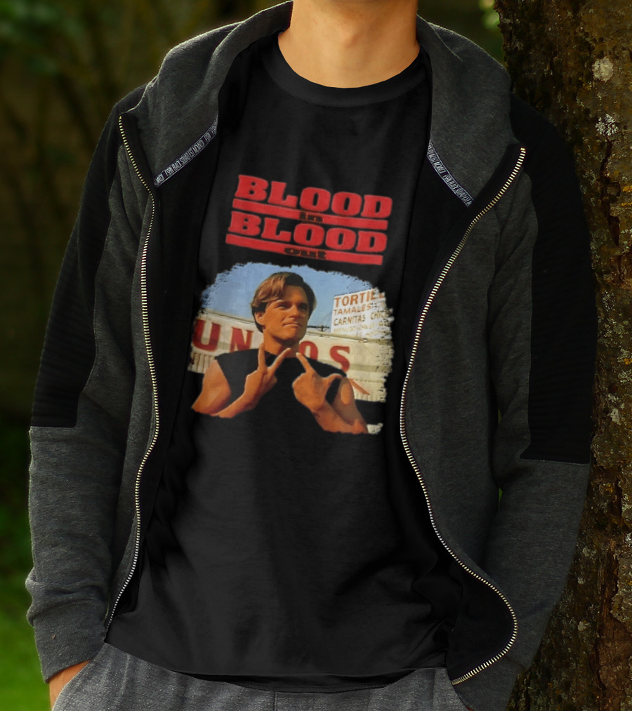 Blood In Blood Out Hand Gesture Tortillas Tamales Carnitas Image T-Shirt