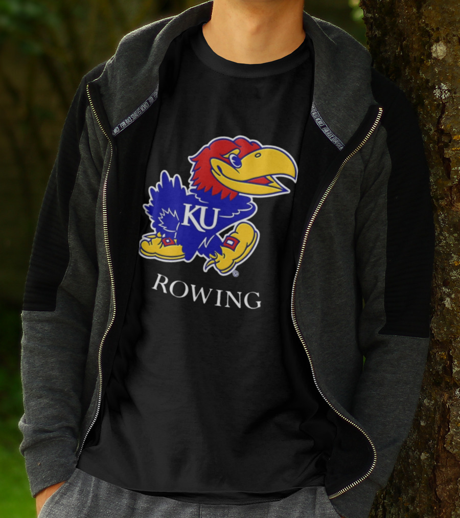 Kansas Jayhawks KU Rowing T-Shirt