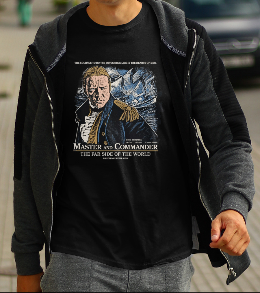 Master And Commander The Far Side Of The World HMS Surprise T-Shirt